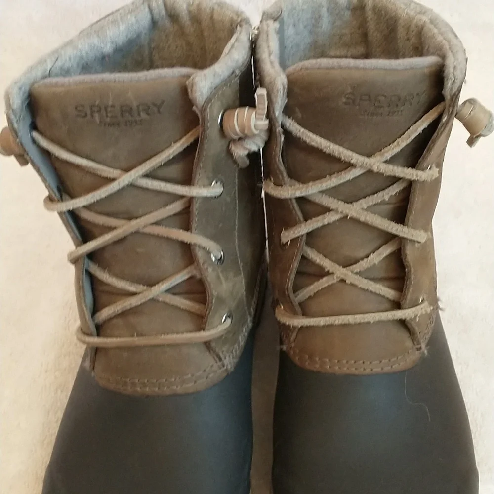 Sperry Maritime Repel Thinsulate Waterproof Snow Boot Women's Size 10,  15% Wool